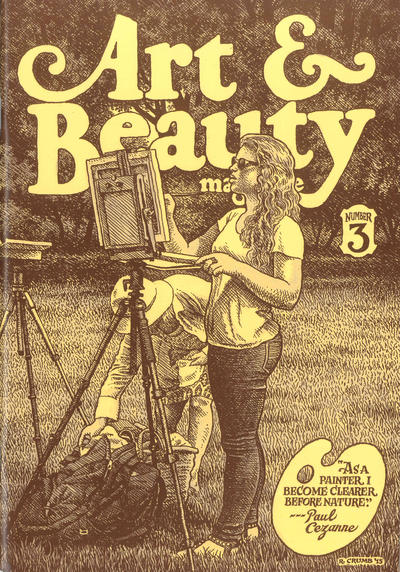 Cover for Art & Beauty Magazine (Fantagraphics, 1996 series) #3