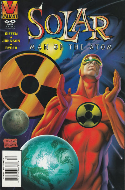 Cover for Solar, Man of the Atom (Acclaim / Valiant, 1991 series) #60 [Newsstand]