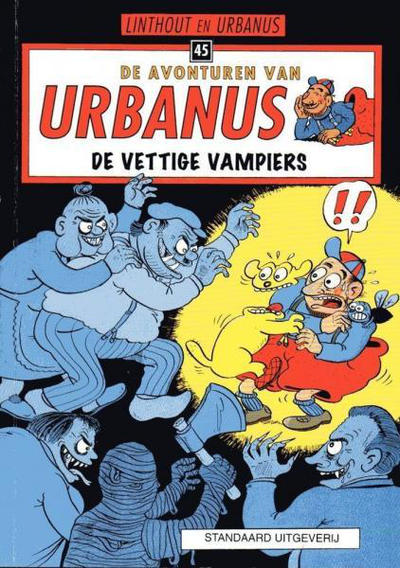 Cover for De avonturen van Urbanus (Standaard Uitgeverij, 1996 series) #45 - De vettige vampiers