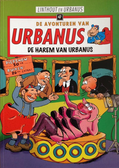 Cover for De avonturen van Urbanus (Standaard Uitgeverij, 1996 series) #47 - De harem van Urbanus [Herdruk 2010]