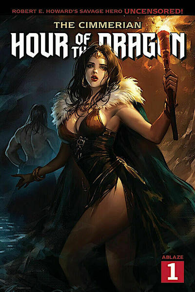 Cover for The Cimmerian: Hour of the Dragon (Ablaze Publishing, 2022 series) #1 [Cover C - Leirix]