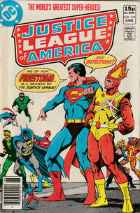 Cover for Justice League of America (DC, 1960 series) #179 [British]