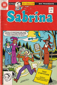 Cover Thumbnail for Sabrina La Jeune Sorcière (Editions Héritage, 1973 series) #51