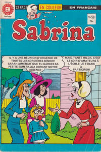 Cover Thumbnail for Sabrina La Jeune Sorcière (Editions Héritage, 1973 series) #58