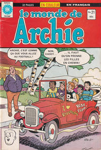 Cover Thumbnail for Le Monde de Archie (Editions Héritage, 1981 series) #21