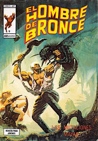 Cover Thumbnail for El Hombre de Bronce (Ediciones Vértice, 1976 series) #9