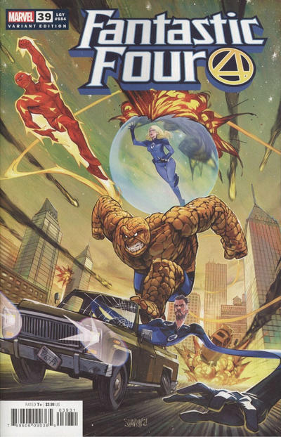 Cover for Fantastic Four (Marvel, 2018 series) #39 (684) [Ivan Shavrin Variant]