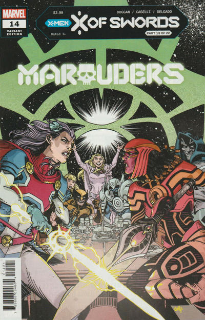 Cover for Marauders (Marvel, 2019 series) #14 [Cully Hamner Cover]