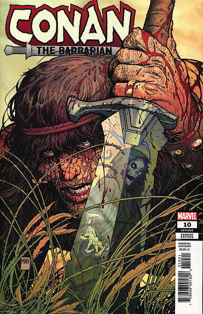 Cover for Conan the Barbarian (Marvel, 2019 series) #10 (285) [Steve McNiven Incentive]