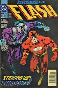 Cover Thumbnail for Flash (DC, 1987 series) #86 [Newsstand]