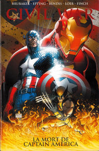 Cover Thumbnail for Civil War (Panini France, 2008 series) #3 - La Mort de Captain America