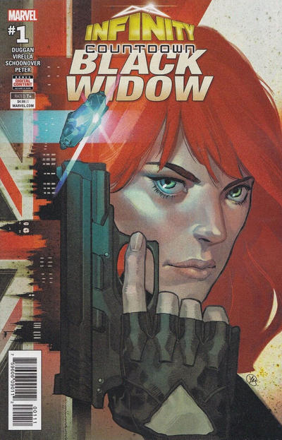 Cover for Infinity Countdown: Black Widow (Marvel, 2018 series) 