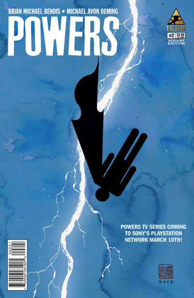 Cover for Powers (Marvel, 2015 series) #2 [Lightning Bolt]