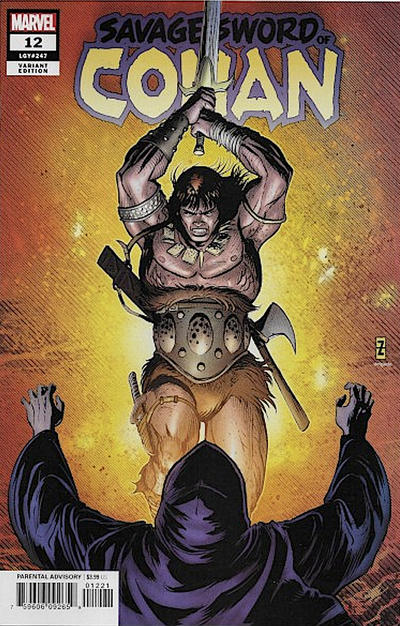 Cover for Savage Sword of Conan (Marvel, 2019 series) #12 (247) [Variant Edition]