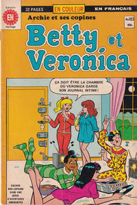 Cover Thumbnail for Betty et Véronica (Editions Héritage, 1971 series) #103