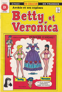 Cover Thumbnail for Betty et Véronica (Editions Héritage, 1971 series) #136