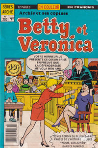 Cover Thumbnail for Betty et Véronica (Editions Héritage, 1971 series) #200