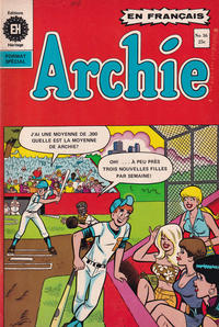Cover Thumbnail for Archie (Editions Héritage, 1971 series) #36