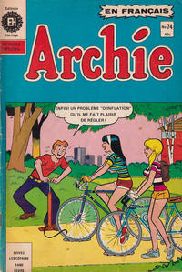 Cover Thumbnail for Archie (Editions Héritage, 1971 series) #74