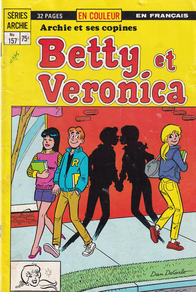 Cover for Betty et Véronica (Editions Héritage, 1971 series) #157