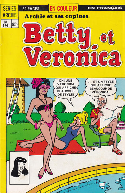 Cover for Betty et Véronica (Editions Héritage, 1971 series) #174