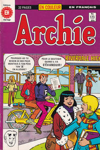 Cover Thumbnail for Archie (Editions Héritage, 1971 series) #123