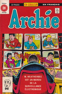 Cover Thumbnail for Archie (Editions Héritage, 1971 series) #151