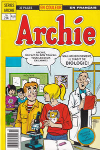 Cover Thumbnail for Archie (Editions Héritage, 1971 series) #214