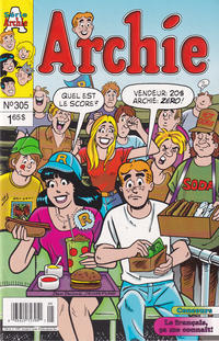 Cover Thumbnail for Archie (Editions Héritage, 1971 series) #305