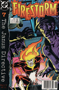 Cover Thumbnail for Firestorm the Nuclear Man (DC, 1987 series) #86 [Newsstand]