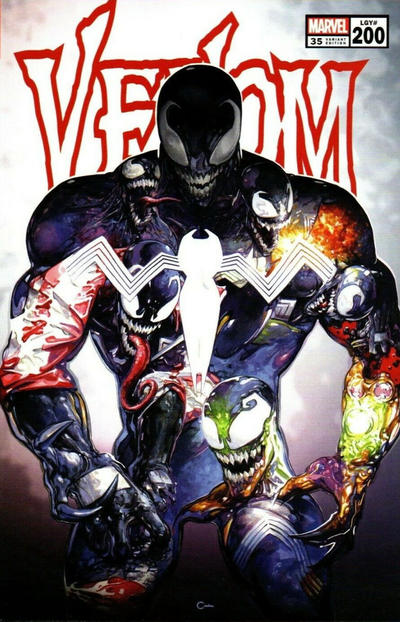 Cover for Venom (Marvel, 2018 series) #35 (200) [Clayton Crain.com Exclusive - Clayton Crain Cover A]