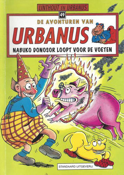 Cover for De avonturen van Urbanus (Standaard Uitgeverij, 1996 series) #49 - Nabuko Donosor loopt voor de voeten