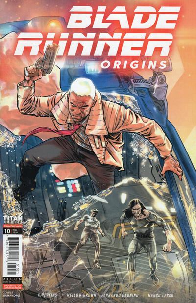Cover for Blade Runner Origins (Titan, 2021 series) #10 [Cover B - Julian Lopez]