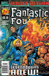 Cover for Fantastic Four (Marvel, 1998 series) #1 [Newsstand]