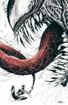 Cover Thumbnail for Venom (2018 series) #1 (166) [Variant Edition - Unknown Comics Exclusive - Tyler Kirkham Partial Color Virgin Cover]
