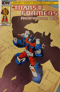 Cover Thumbnail for Transformers: Regeneration One (IDW, 2012 series) #93 [Cover B - Guido Guidi]