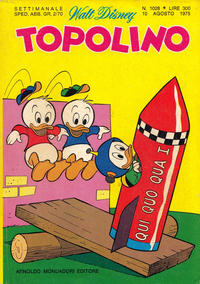 Cover Thumbnail for Topolino (Mondadori, 1949 series) #1028
