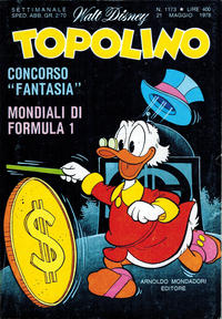 Cover Thumbnail for Topolino (Mondadori, 1949 series) #1173
