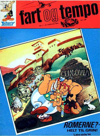 Cover Thumbnail for Fart og tempo (Egmont, 1966 series) #7/1970