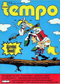 Cover Thumbnail for Tempo (Egmont, 1976 series) #20/1979