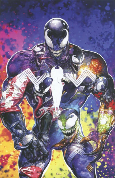 Cover for Venom (Marvel, 2018 series) #35 (200) [Clayton Crain.com Exclusive - Clayton Crain 'Road Tour' Cover E]