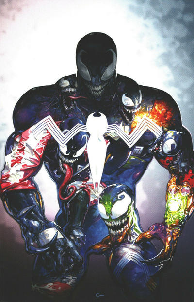 Cover for Venom (Marvel, 2018 series) #35 (200) [Clayton Crain.com Exclusive - Clayton Crain Virgin Art Cover B]