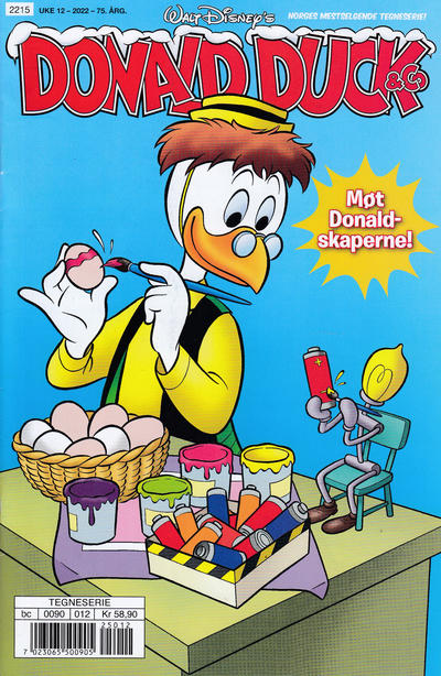 Cover for Donald Duck & Co (Hjemmet / Egmont, 1948 series) #12/2022