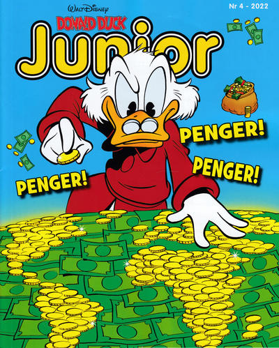 Cover for Donald Duck Junior (Hjemmet / Egmont, 2018 series) #4/2022