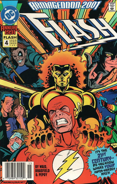 Cover for Flash Annual (DC, 1987 series) #4 [Newsstand]