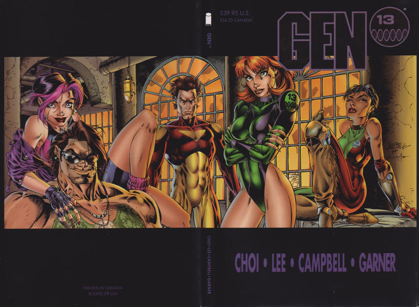 Cover for Gen 13 Collected Edition (Image, 1995 series) 