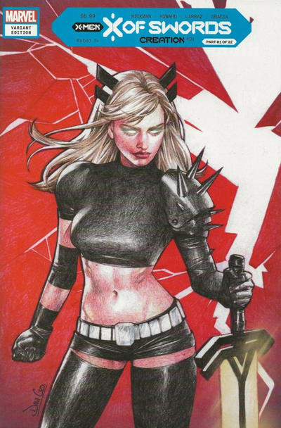 Cover for X of Swords: Creation (Marvel, 2020 series) #1 [ComicTom101 / MillGeek Comics Exclusive - Davi Go]
