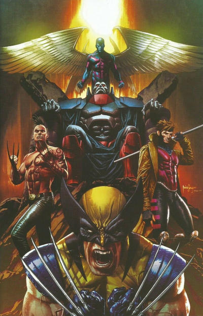 Cover for X of Swords: Creation (Marvel, 2020 series) #1 [Illuminati Exclusive - Mico Suayan Virgin Art]