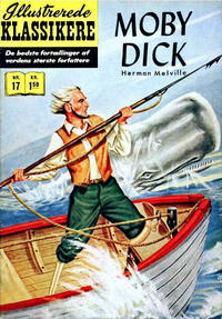 Cover Thumbnail for Illustrerede Klassikere (I.K. [Illustrerede klassikere], 1956 series) #17 - Moby Dick