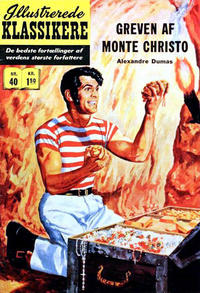 Cover Thumbnail for Illustrerede Klassikere (I.K. [Illustrerede klassikere], 1956 series) #40 - Greven af Monte Christo